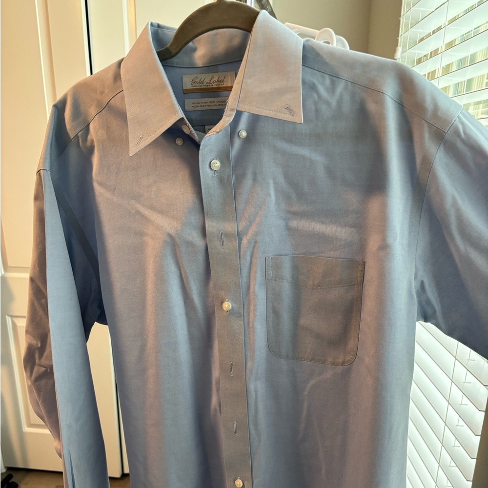 Men’s Blue Dress Shirt